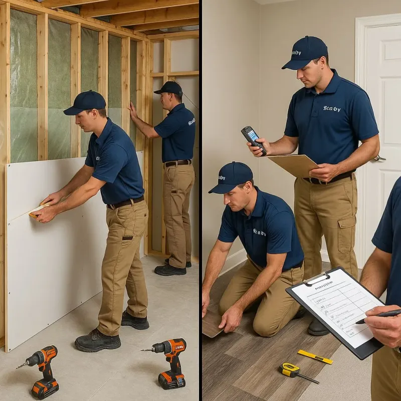 Repairs and Reconstruction process in Albertville, AL