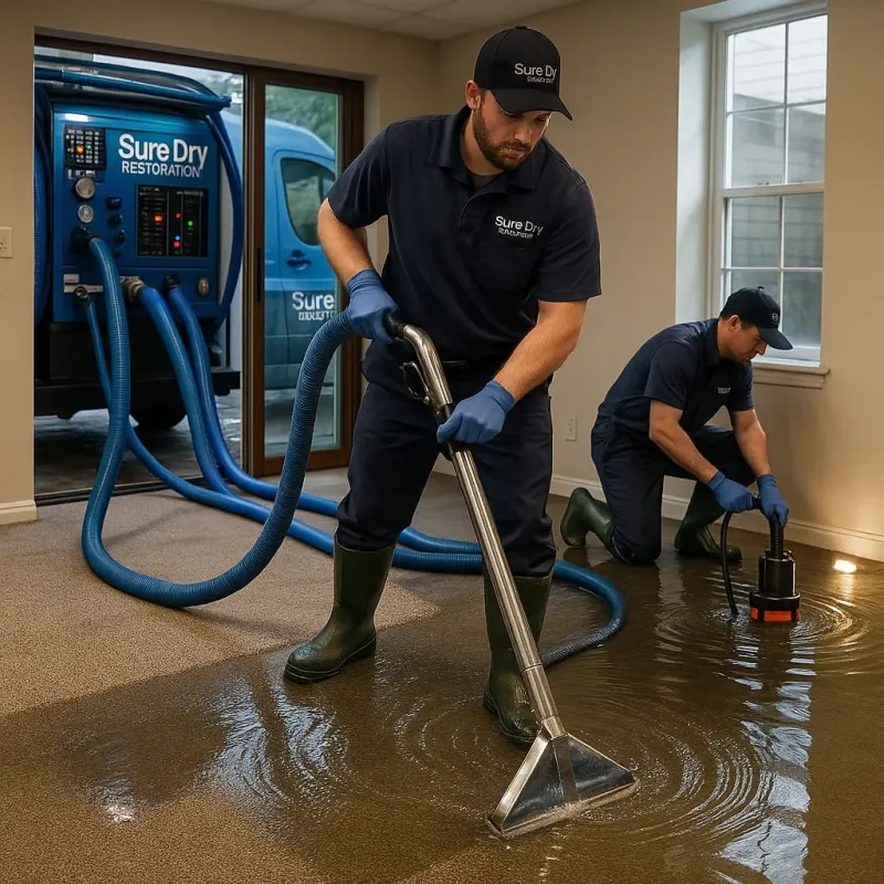 Water Extraction and Removal process in Albertville, AL